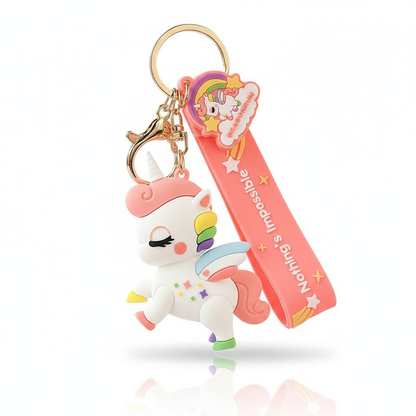 Rainbow Horse Charm