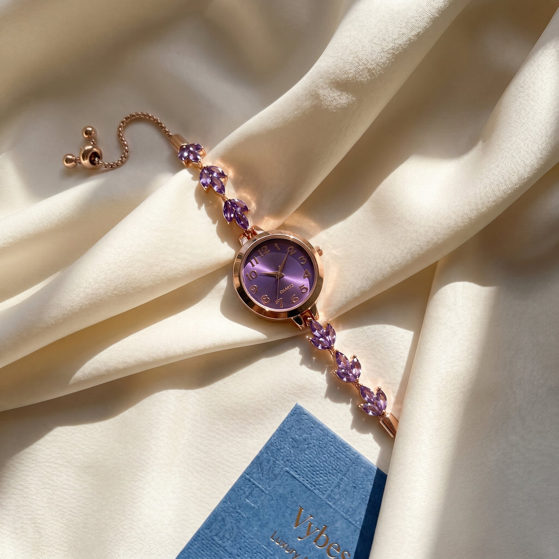 Lavender Princess Razpunzel Bracelet Watch