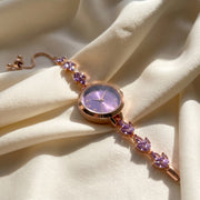 Lavender Princess Razpunzel Bracelet Watch