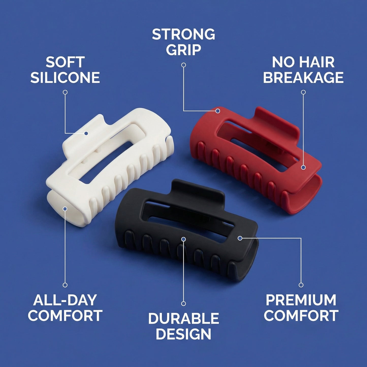 Unbreakable Hair Claw Clip