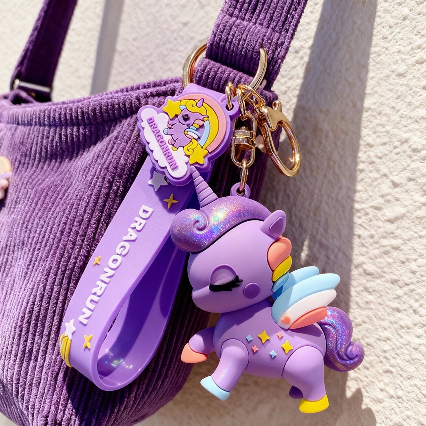 Rainbow Unicorn Charm