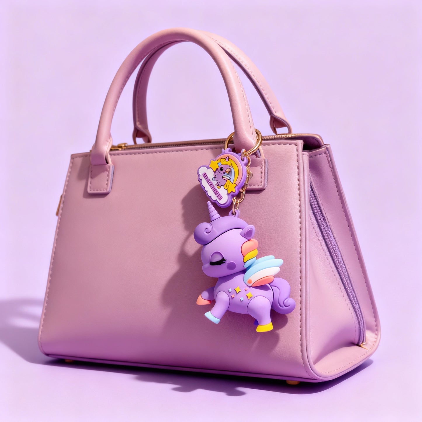 Rainbow Unicorn Charm